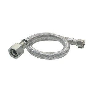 Plumb Pak PP23799 Plumb Pak PP23799 EZ Faucet Supply Tube, 1/2 in, FIP, 30 in L, Stainless Steel