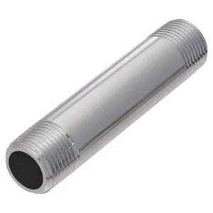 Plumb Pak PP33-40PCLF PlumbPak PP33-40PCLF Pipe Nipple, Polished Chrome