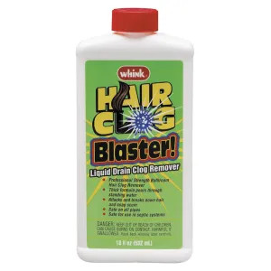 Whedon 6216 Whink 06216 Professional Strength Hair Clog Blaster, 18 oz, Clear, Liquid