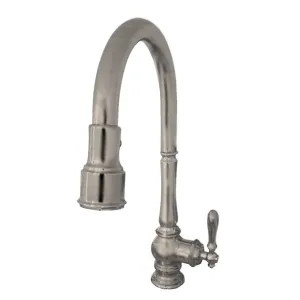 Kohler 99259-VS Kohler Artifacts Single Handle Pull-Down Kitchen Sink Faucet, 3-Function, Vibrant Stainless - K-99259-VS
