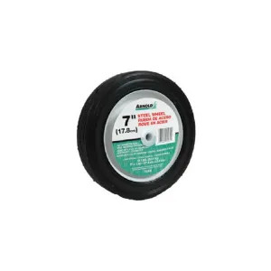 Arnold 490-321-0003 Arnold 490-321-0003 Ribbed Tread Wheel, 7 X 1-1/2 in, 55 lb Load Capacity, Steel