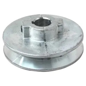 Chicago Die 300A CDCO 300A Single V-Grooved Pulley, 3/4 in X 3 in, 4L, 1/2 X 11/32 in Belt