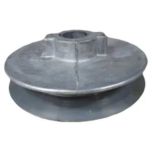 Chicago Die 350A CDCO 350A Single V-Grooved Pulley, 3/4 in X 3-1/2 in, 4L, 1/2 X 11/32 in Belt