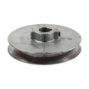 Chicago Die 400A CDCO 400A Single V-Grooved Pulley, 5/8 in X 4 in, 4L, 1/2 X 11/32 in Belt