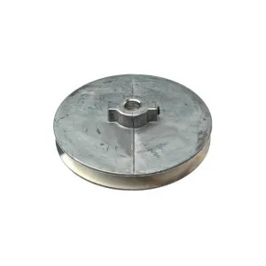 Chicago Die 500A CDCO 500A Single V-Grooved Pulley, 1/2 in X 5 in, 4L, 1/2 in, 11/32 in Belt