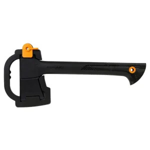 Fiskars 375501-1001 Fiskars 375501-1001 Hatchet Axe, 1.4375 lb, 14 in OAL, Hardened Forged Steel, Shock-Absorbing