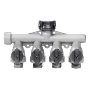 Gilmour AY4FF Gilmour AY4FF 4-Way Full Flow Manifold Shut-Off Valve
