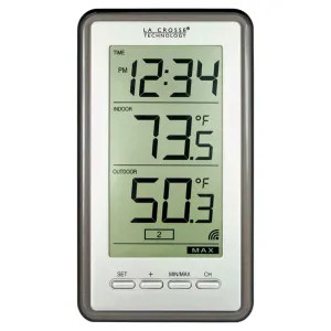 La Crosse -9160U-IT-CBP La Crosse WS-9160U-IT-CBP Wireless Weather Station, AA Alkaline