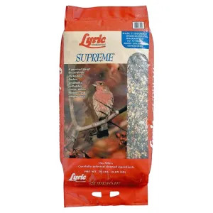 Lebanon 26-47290 Lyric 26-47290 Supreme Mix Bird Feed, 20 lb, Bag