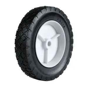 Martin Wheel 875P-OF Martin Wheel 875P-OF Diamond Tread Semi-Pneumatic Mower Wheel, 8 X 1-3/4 in, 60 lb Capacity