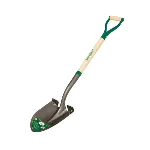 Landscapers Select 33275 Landscapers Select Digging Shovel with Open-Back Steel Blade and 30