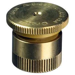 Orbit 046878535749 Orbit 53574 Adjustable Pop Up Spray Head Nozzle, 15 ft Spray Distance, Brass, Metallic
