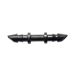 Raindrip 312025B Raindrip 312025B Tube to Hose Connector, 1/4 in, Tube X Double Barbed, 50 psi