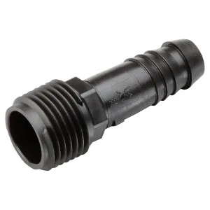 Rainbird SWGA050 Rain Bird SWGA050 Swing Pipe Adapter, 1/2 X 1/2 in, MNPT X Barbed, 80 psi, Robust Acetal