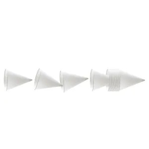Rubbermaid 163406BLWHT Rubbermaid 163406BLWHT Cone Disposable Paper Cup, 4 oz