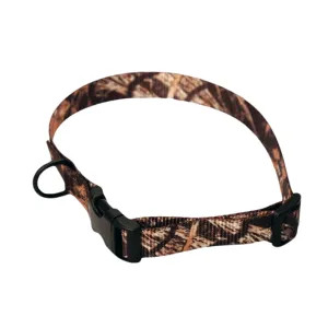 Scott Pet 1429M4XL Realtree MAX-4 1429M4XL Adjustable Pet Collar, 1 in, Nylon, Plastic Buckle, Black Buckle