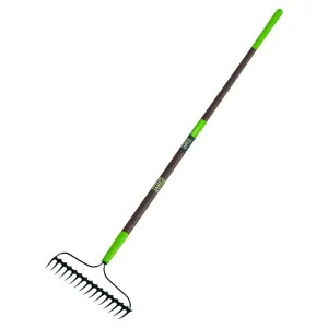 Ames 28252100 Ames 28252100 Bow Rake, 15-3/4 in W, 16 Tine, 57-1/2 in Handle