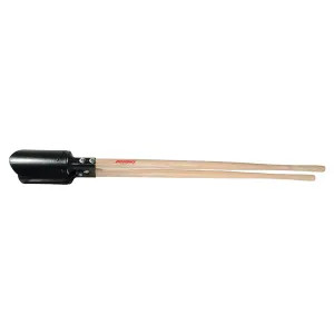 Ames 78005 Razor Back 78005 Post Hole Digger, 6 in Spread, 11-1/2 in, High Carbon Steel Blade, 48 in