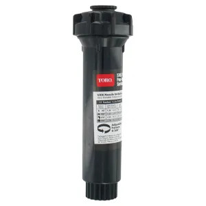 Toro 53814 Toro 570Z Pro 53814 Pop-Up Zero Flush Fixed Spray Sprinkler, 3.6 gpm, 1/2 in FNPT, 4 in Pop Up