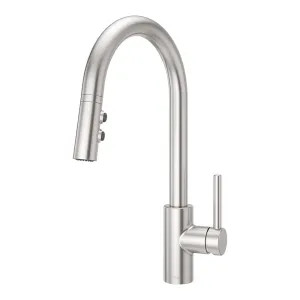 Pfister LG529-SAS Pfister Stellen Single Handle Pull-Down Kitchen Faucet, Stainless Steel - LG529-SAS