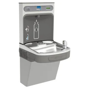 Elkay LZSDWSVRLK Elkay LZSDWSVRLK Single EZH2O Station Filler Kit Gray
