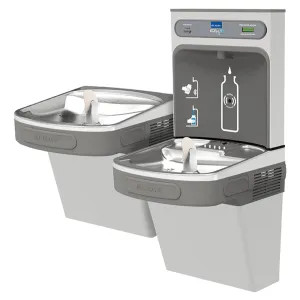 Elkay LZSTL8WSSK Elkay LZSTL8WSSK - EZH2O Bottle Filler w/ Versatile Bi-Level ADA Cooler - Filtered, 8 GPH, Stainless