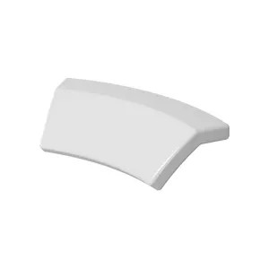 Duravit 790008000000000 Duravit 790008000000000 White Curved Bathtub Headrest