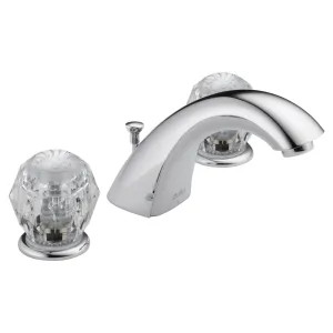Delta 3544LF-WFMPU Delta Classic Low-Arc Chrome Lavatory Faucet for 6