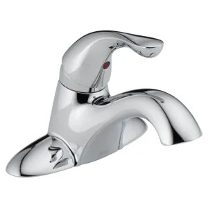 Delta 501-DST Delta 501-DST Foundations Single Handle Centerset Bathroom Faucet, Less Pop-up, Chrome