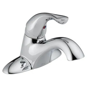 Delta 501-TP-DST Delta 501-TP-DST Foundations Single Handle Centerset Bathroom Faucet, Tract Pack Model, Chrome