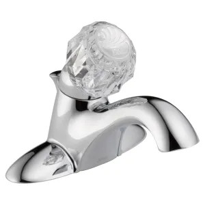 Delta 522-MPU-DST Delta Classic Low-Arc Chrome Lavatory Faucet for 4