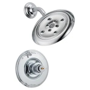 Delta T14255-H2OLHP Delta T14255-H2OLHP Victorian Monitor 14 Series H2Okinetic Shower Trim (Less Handle) - Chrome