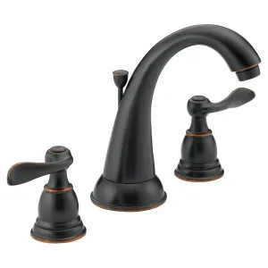Delta B3596LF-OB Delta Windemere Arc Spout Oil Rubbed Bronze Lavatory Faucet for 6