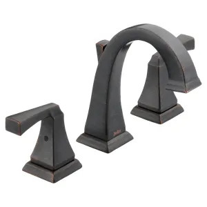 Delta 3551LF-RB Delta 3551LF-RB Dryden Two-Handle Widespread Bathroom Faucet in Venetian Bronze