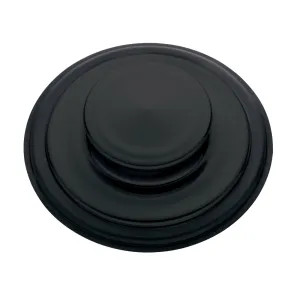 Insinkerator STP-MTBLK Insinkerator Matte Black Sink Stopper - STP-MTBLK