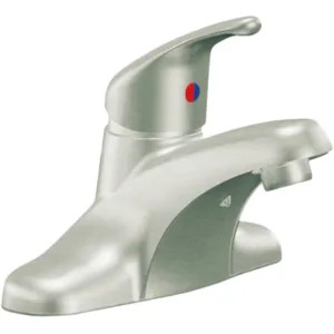 Cleveland Faucet 40717BN CFG 40717BN Cornerstone Single Handle Lavatory Faucet, Less Pop-up, Brushed Nickel