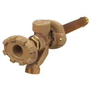 Woodford 19C3-16 Woodford 19 Series 16in Rough-In Freezeless Anti-Siphon Wall Faucet, 3/4in Male Hose Thread Nozzle, 3/4in Female Hose, Oval Aluminum Handle - 19C3-16