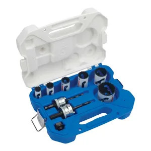 Lenox 14789600W Lenox 14789600W Speed Slot Bi-metal Hole Saw Welder's Kit,9 Piece