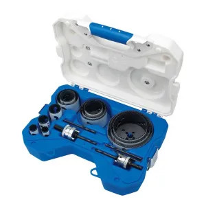 Lenox 308021200L Lenox 308021200L Bi-metal Speed Slot Hole Saw Electrician's Kit, 17 Piece