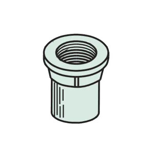 Watco 11607 Watco 11607 Schedule 40 PVC Hub Adaptor