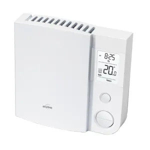 Honeywell TH105PLUS Honeywell White, Line Volt 5-2 Day Programmable, 120V, 240V, Hardwired, Thermostat With Triac For Electric Heat - TH105PLUS 