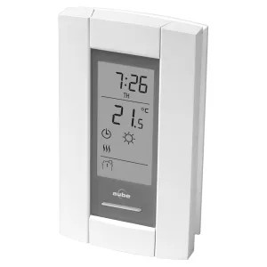 Honeywell TH115-AF-024T Honeywell Low Volt 7-Day Programmable Electric Heating (Ambient, Floor, and Floor-Ambient) Thermostat, White - TH115-AF-024T