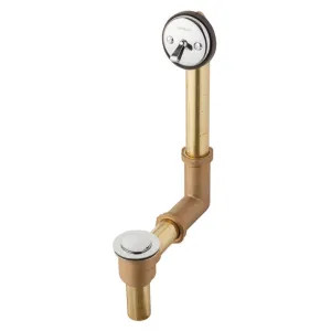 Gerber G0041806 Gerber 41-806 Gerber Classics Brass Pop-Up Drain with Pre-Set Adjustable Linkage