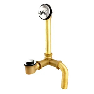 Gerber G0041809 Gerber 41-809 Gerber Classics Brass Pop-Up Drain with Pre-Set Adjustable Linkage