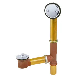 Gerber G0041858 Gerber 41-858 Gerber Classics Brass Lift Turn Bath Drain