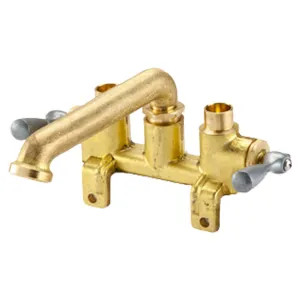 Gerber G0049556 Gerber 49-556 Gerber Classics Two Handle Treaded Legs Laundry Faucet, Rough Brass