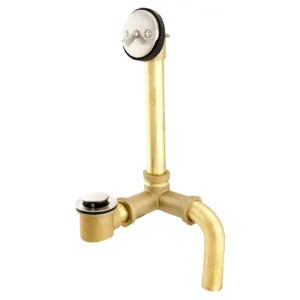 Gerber G00N1809 Gerber N1-809 Gerber Classics Brass Pop-Up Drain with Pre-Set Adjustable Linkage