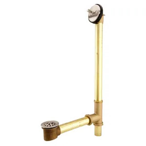 Gerber G00N1813 Gerber N1-813 Gerber Classics Brass Trip Lever Roman Tub Drain with Pre-Set Adjustable Linkage