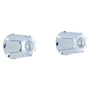 Gerber G074776083 Gerber Classics Straight Pattern Two-Handle Shower Valve and Trim Kit, Fluted Handles, 1/2