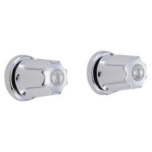 Gerber G074777183 Gerber Classics Straight Pattern Two-Handle Shower Valve and Trim Kit, Fluted Handles, 3/4